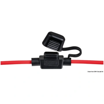 Watertight fuse holder for small fuses (14.115.21)