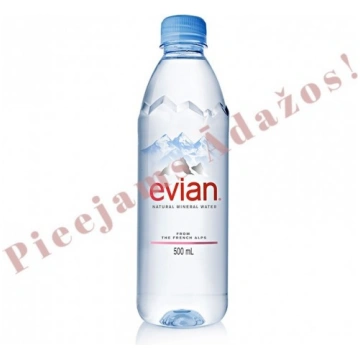 Dabīgs negāzēts minerālūdens Evian 0.5L