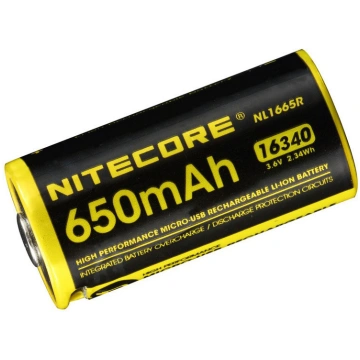 Akumulators, Nitecore, Nitecore NL1665R (650mAh) 1
