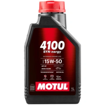 Motul 4100 SYN-nergy 15W50 1L Technosynthese API S