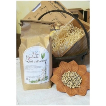 Fagioli dall'occhio BIO - Una Garlanda 850 gr