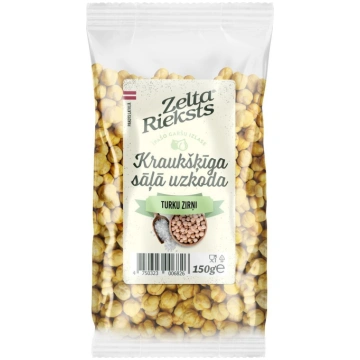 Turku zirņi kraukšķīgi, sāļā uzkoda 150g