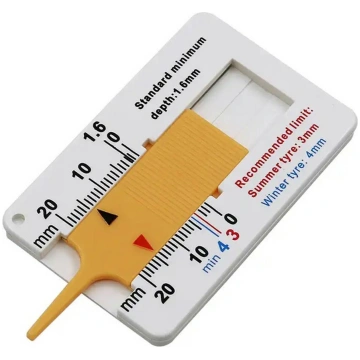 Protektora augstuma mērītājs - measuring instrumen