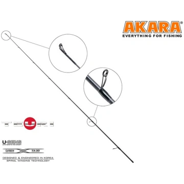 Oglekļšķ. spice Akara Teuri S602UL (0,6-7g, 1,83 m