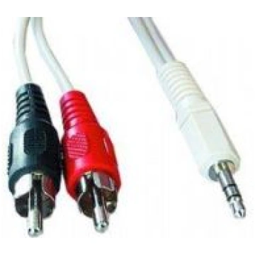 1120535 CABLE AUDIO 3.5MM TO 2RCA 1.5M/CCA-458 GEM