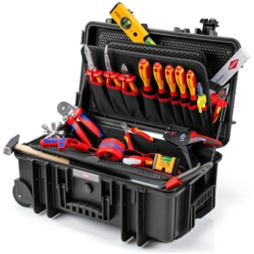 KNIPEX Instrumentu koferis Robust26 Move Elektro