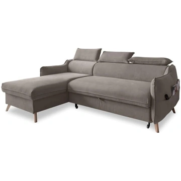 MIUFORM Corner Sofa with Bed Function and Bed Box 