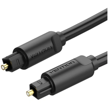 Toslink Optical Audio Cable Vention 1m (Black)