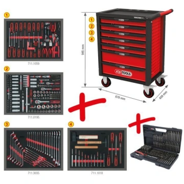 Instrumentu ratiņi KS TOOLS 826.7515