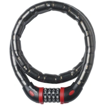 MASTER LOCK kabelis pret zādzību velosipēdiem - id