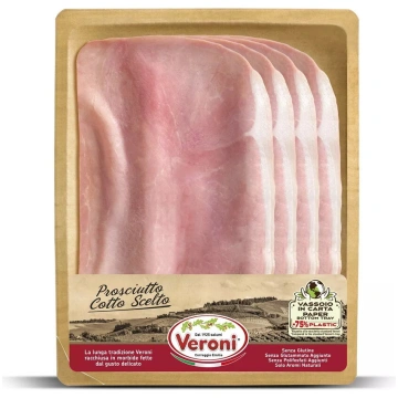 Sagriezta Prosciutto Cotto šķiņķis Veroni 110 g — 