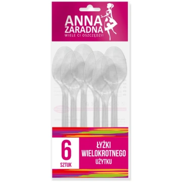 Atkārtoti lietojami plastika zupas karotes 6gb