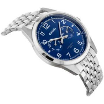 CASIO Vīriešu Pulkstenis MTP-E340D-2A Ar Datumu un