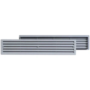 Durvju reste plastmasas, 450x92mm, pelēka EUROPLAS