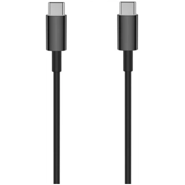 Usb-c uz Usb-c kabelis, 1m, 3a, 15w, melns Klotz