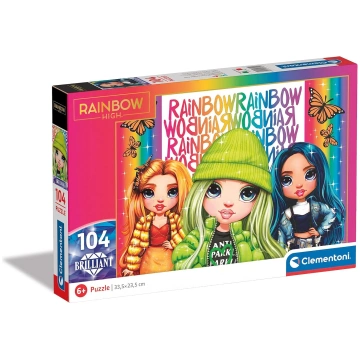 Clementoni Supercolor Rainbow High – Spilgtu tēlu 