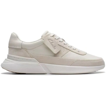 CLARKS Vīriešu ikdienas apavi, White, Craft pace l