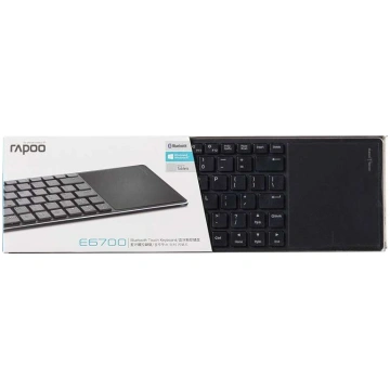 RAPOO Bluetooth Keyboard E6700 Touchpad Black UI 1