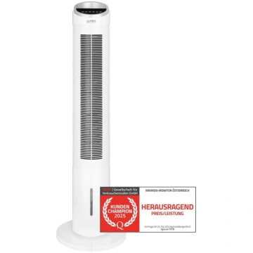 60 vatu 102 cm kolonnu ventilators ar ūdens dzesēš
