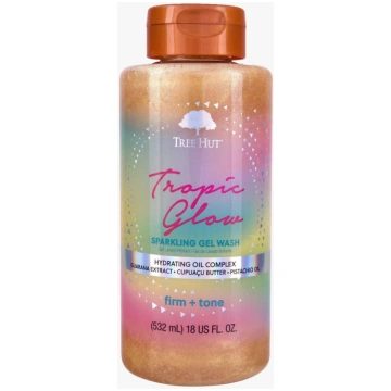 Tree Hut Tropic Glow dzirkstošā dušas želeja, 532 