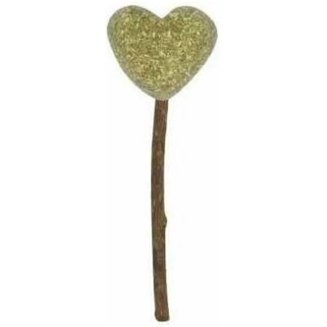 Record kaķu košļājamā rotaļlieta lollipop heart