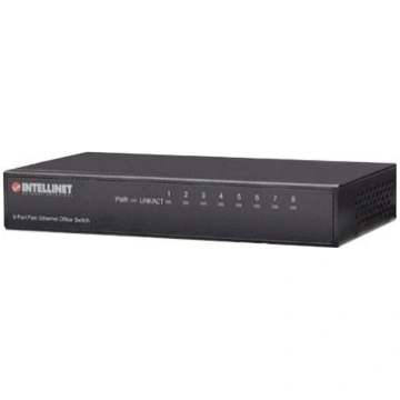 Intellinet 8-Port Fast Ethernet Office Switch, Des