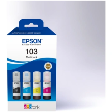 Epson 103 EcoTank Ink Cartridge Black, Cyan, Magen