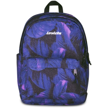 Zaino Invicta Lab Fantasy Shine Purple Leaves