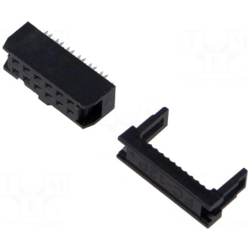 Connector: IDC | plug | female | PIN: 12 | IDC | f