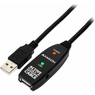 Axagon Active extension USB 2.0 A-M> A-F cable, 5 