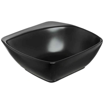 Bļodiņa servēšanai Salsa 17cm porcelāna, melna AMB