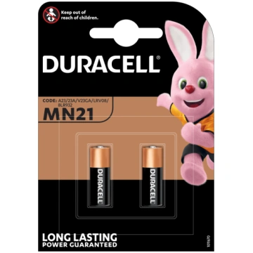 2 x Duracell A23 MN21 12V 23A, 23GA, A23, E23A, GP