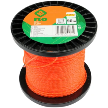 GRASS TRIMMER LINE 2.0MMx90M SILENT /SQUARE TWIST/