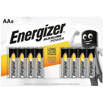 Energizer Alkaline Power alkāliskā baterija AA B8 