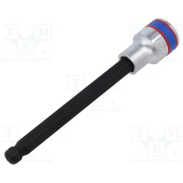 Socket: hex key-bit; hex key,spherical; HEX 10mm; 