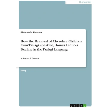How the Removal of Cherokee Children from Tsalagi