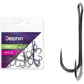 Āķi Hook Delphin B! Double / 8pcs