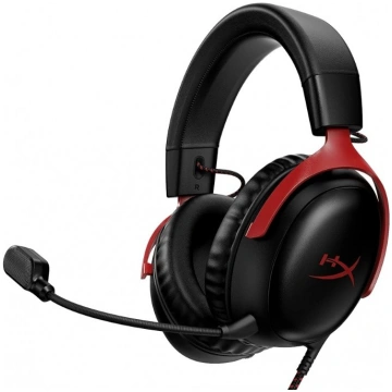 HyperX Cloud III Black / Red Austiņas | 727A9AA | 