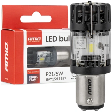 LED bulb LumiTec BAY15D P21/5W 12V FULL CANBUS bia