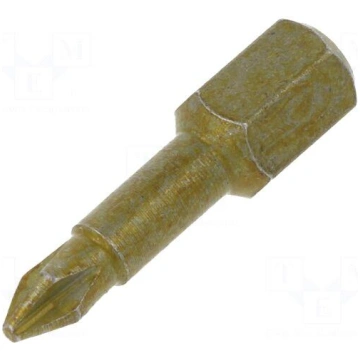 Screwdriver bit | Phillips | PH1 | Overall len: 25