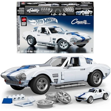 Mattel Brick Shop Hot Wheels Elite sērijas konstru
