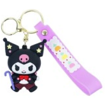 3D Silicone Keychain - Hello Kitty Design 1 - Sili
