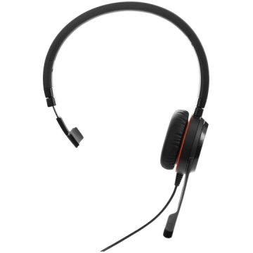 JABRA Evolve 20 SE, Mono MS, USB C/A adapter, Leat
