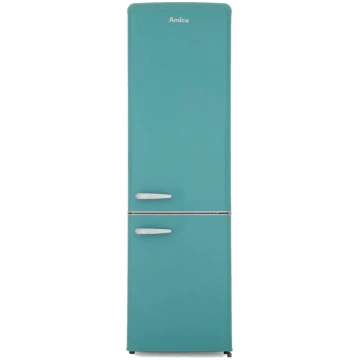 55Cm Retro Fridge Freezer 60/40 Split, Duck Egg Bl