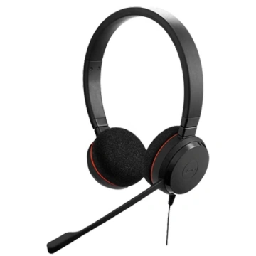 Jabra Evolve 20 MS Melns