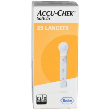 Lancette Pungidito Accu-Chek Softclix 25 Pezzi ROC
