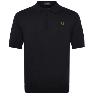 Fred Perry - Cotton Knitted Shirt - izmērs XL