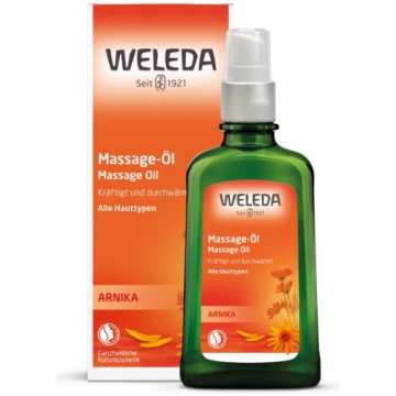 WELEDA Arnika sildoša ķermeņa masāžas eļļa 100 ml