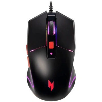 Acer Nitro Mouse NMW100 Black, Up to 7200 dpi, Wir