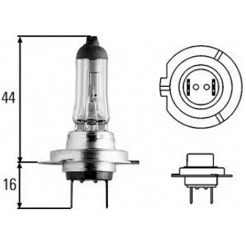 Auto spuldze H7 55W 12V BOSCH 1987302071